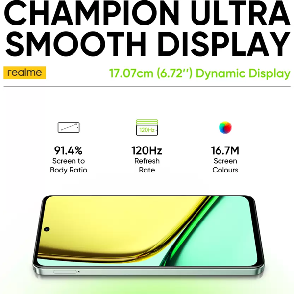 Buy Realme C67 5G (6 GB RAM, 128 GB) Sunny Oasis Mobile Phone - Vasanth and Co